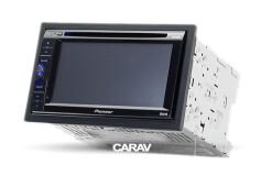 Переходная рамка для установки автомагнитолы CARAV 11-101: 2 DIN / 173 x 98 mm / 178 x 102 mm / MERCEDES-BENZ / VOLKSWAGEN/ SKODA/ SEAT / VOLVO