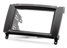 Переходная рамка для установки автомагнитолы CARAV 11-133: 2 DIN / 173 x 98 mm / 178 x 102 mm / MERCEDES-BENZ A-klasse (W169) 2004-2012, В-klasse (W245) 2005-2011, Vito 2006+, Viano 2006+