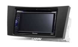 Переходная рамка для установки автомагнитолы CARAV 11-451: 2 DIN / 173 x 98 mm / 178 x 102 mm / MERCEDES-BENZ E-klasse (W211) 2002-2009; CLS-klasse (C219) 2004-2010