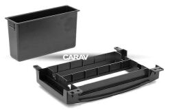 Переходная рамка для установки автомагнитолы CARAV 11-497: 1 DIN / 182 x 53 mm / MERCEDES-BENZ A-klasse (W169) 2004-2012, В-klasse (W245) 2005-2011, Vito 2006+, Viano 2008+