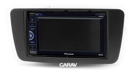 Переходная рамка для установки автомагнитолы CARAV 11-617: 2 DIN / 173 x 98 mm / 178 x 102 mm / MERCEDES-BENZ A-klasse (W176) 2012+; GLA-klasse (X156) 2014+