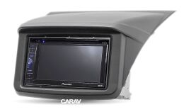 Переходная рамка для установки автомагнитолы CARAV 11-156: 2 DIN / 173 x 98 mm / 178 x 102 mm / MITSUBISHI L200, Triton 2006-2015; Pajero Sport 2008-2015, Challenger 2008+; Pajero Dakar 2010+