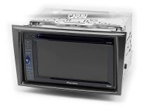 Переходная рамка для установки автомагнитолы CARAV 11-249: 2 DIN / 173 x 98 mm / 178 x 102 mm / MITSUBISHI Colt 2002-2012; Colt Plus 2004-2012