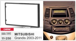 Переходная рамка для установки автомагнитолы CARAV 11-250: 2 DIN / 173 x 98 mm / MITSUBISHI Grandis 2003-2011