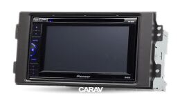 Переходная рамка для установки автомагнитолы CARAV 11-251: 2 DIN / 173 x 98 mm / 178 x 102 mm / MITSUBISHI Savrin 2001-2014