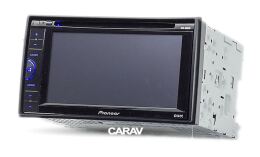 Переходная рамка для установки автомагнитолы CARAV 11-123: 2 DIN / 173 x 98 mm / NISSAN Almera, Latio, Sunny 2012+; Tiida 2004-2010; X-Trail 2001-2014; Qashqai 2007-2013, Patrol 1997-2009; Juke 2010+; Cube 2008+; Versa 2007-2014