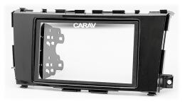 Переходная рамка для установки автомагнитолы CARAV 11-335: 2 DIN / 173 x 98 mm / 178 x 102 mm / NISSAN Teana, Altima 2012+