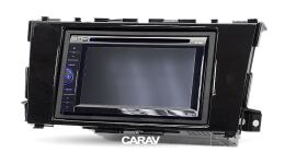 Переходная рамка для установки автомагнитолы CARAV 11-335: 2 DIN / 173 x 98 mm / 178 x 102 mm / NISSAN Teana, Altima 2012+