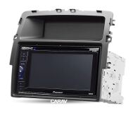 Переходная рамка для установки автомагнитолы CARAV 11-463: 2 DIN / 173 x 98 mm / 178 x 102 mm / NISSAN Primastar (J4) 2011-2014 / OPEL Vivaro (X83) 2010-2014 / RENAULT Trafic II (EL,FL,JL) 2011-2014