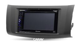 Переходная рамка для установки автомагнитолы CARAV 11-477: 2 DIN / 173 x 98 mm / 178 x 102 mm / NISSAN Sylphy, Sentra 2012+; Pulsar (NB17) 2013+; Tiida (C13R) 2015
