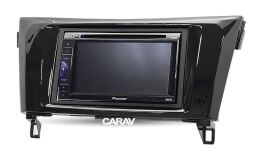 Переходная рамка для установки автомагнитолы CARAV 11-478: 2 DIN / 173 x 98 mm / 178 x 102 mm / NISSAN X-Trail, Qashkai, Rogue 2014+