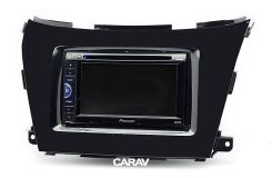 Переходная рамка для установки автомагнитолы CARAV 11-643: 2 DIN / 173 x 98 mm / 178 x 102 mm / NISSAN Murano 2015+