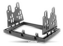 Переходная рамка для установки автомагнитолы CARAV 11-028: 2 DIN / 173 x 98 mm / 178 x 102 mm / OPEL Astra (H) 2004-2010; Antara, Corsa (D) 2006-2015; Zafira (B) 2005-2012 / DAEWOO Winstorm 2008-2011 / GMC Terrain 2008-2010