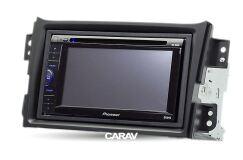 Переходная рамка для установки автомагнитолы CARAV 11-131: 2 DIN / 173 x 98 mm / 178 x 102 mm / OPEL Agila 2008-2014 / SUZUKI Splash, Ritz 2008-2012
