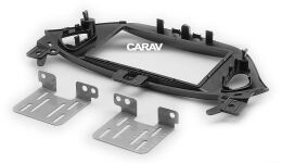 Переходная рамка для установки автомагнитолы CARAV 11-552: 2 DIN / 173 x 98 mm / 178 x 102 mm / OPEL Adam 2013+, Corsa (E) 2014+