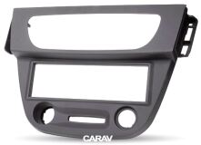 Переходная рамка для установки автомагнитолы CARAV 11-152: 1 DIN / 182 x 53 mm / RENAULT Megane 2008-2015, Fluence 2009+