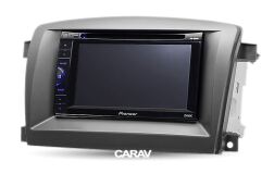 Переходная рамка для установки автомагнитолы CARAV 11-285: 2 DIN / 173 x 98 mm / MG (750) 2008-2011 / ROEWE (750) 2006-2011