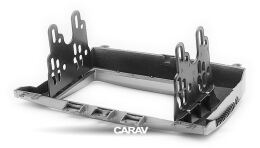 Переходная рамка для установки автомагнитолы CARAV 11-399: 2 DIN / 173 x 98 mm / 178 x 102 mm / MG (750) 2012-2016 / ROEWE (750) 2012-2016