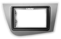 Переходная рамка для установки автомагнитолы CARAV 11-581: 2 DIN / 173 x 98 mm / 178 x 102 mm / SEAT Leon 2005-2012
