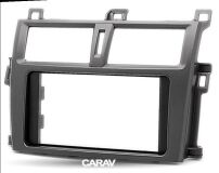 Переходная рамка для установки автомагнитолы CARAV 11-172: 2 DIN / 173 x 98 mm / 178 x 102 mm / SUBARU Trezia 2010-2016 / TOYOTA Verso-S 2010+; Ractis 2010-2016