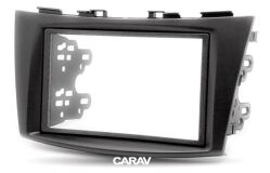 Переходная рамка для установки автомагнитолы CARAV 11-157: 2 DIN / 173 x 98 mm / 178 x 102 mm / SUZUKI Swift 2011-2017; Ertiga 2012+