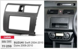 Переходная рамка для установки автомагнитолы CARAV 11-259: 2 DIN / 173 x 98 mm / SUZUKI Swift 2004-2010; Dzire 2008-2010