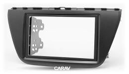 Переходная рамка для установки автомагнитолы CARAV 11-438: 2 DIN / 173 x 98 mm / 178 x 102 mm / SUZUKI SX4, S Cross 2013+