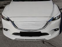 Решетка радиатора Mazda 6 комплектация №2 (решетка в сборе)/ Atenza GJ 2015-2018