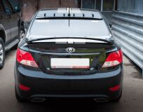 Аэродинамический рассекатель на крышу 6 плавников для Hyundai Solaris