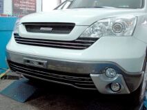 Решетка радиатора Sport для Honda CR-V 2007-2009 "MUGEN Style" (сетка в комплекте)