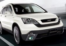 Решетка радиатора Sport для Honda CR-V 2007-2009 "MUGEN Style" (сетка в комплекте)