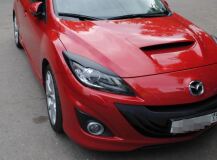 Накладки на фары (реснички) для Mazda 3 HB