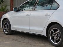 Пороги (облицовка порогов) в стиле GLI для Volkswagen Jetta VI