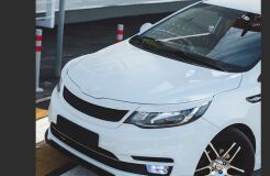Накладка на решетку радиатора для KIA RIO III 2015-2017