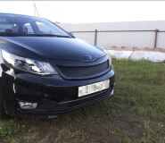 Накладка на решетку радиатора для KIA RIO III 2015-2017