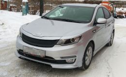 Накладка на решетку радиатора для KIA RIO III 2015-2017