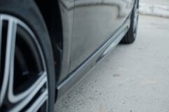 Пороги R-Line для Volkswagen Golf VI (2008-2012) /  VW Golf Plus I/II 2004-2014, Skoda Octavia (2004-2013)