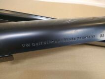 Пороги R-Line для Volkswagen Golf VI (2008-2012) /  VW Golf Plus I/II 2004-2014, Skoda Octavia (2004-2013)