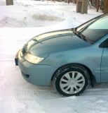 Реснички на фары для Mitsubishi Lancer 9 (ABS) ШИРОКИЕ