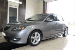 Накладки на внешние пороги Mazda 3 BK 2003-2009 (sedan/hb)