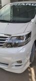 Реснички на фары Toyota Alphard H10 04.2005 - 05.2008 РЕСТАЙЛИНГ
