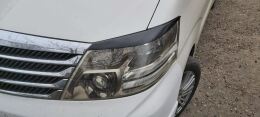 Реснички на фары Toyota Alphard H10 04.2005 - 05.2008 РЕСТАЙЛИНГ