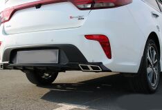 Диффузор заднего бампера Kia Rio 4