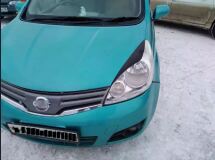 Реснички на фары для NISSAN NOTE E11 2008-2014 (1 поколение рестайл)