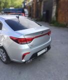 Диффузор заднего бампера Kia Rio 4