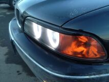 Реснички на фары для BMW 5 (E39) рестайлинг 2001-2004