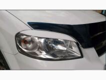 Реснички на фары для CHEVROLET AVEO 2005-2012 седан