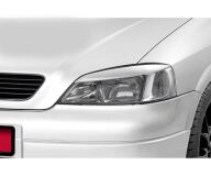 Накладки на фары (реснички) для Opel Astra G 1998-2004