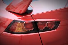 Накладки (реснички) на задние фонари Mitsubishi Lancer 10 2007-