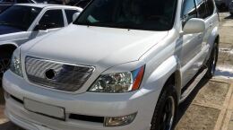 Реснички на фары для Lexus GX 470 2003-